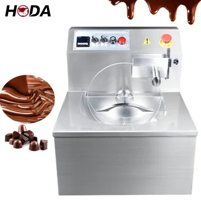 Portable Mike Chocolate Making Chocolate Tempering Machine Melting Small 8 5 kg Hotel Snack Food Factory Multifunction Automatic