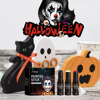 Halloween Cosplay Painted Makeup Stick Set Full Coverage Concealer Foundation Face Makeup Painted Stick Kit