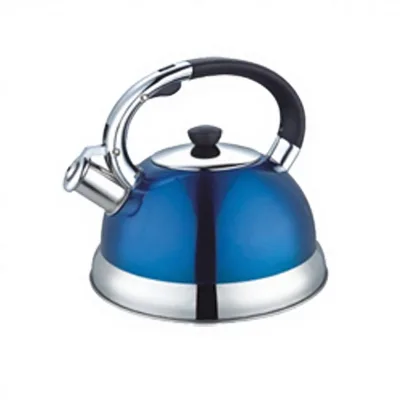 3L Stainless Steel Eco-Friendly Modern Design Starting Stage Whistling Kettle with Bakelite Teapot by Iuray