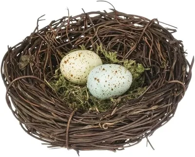 Woven Bird Cage, Handmade Bird Nest, Bird Nest Decoration Crafts