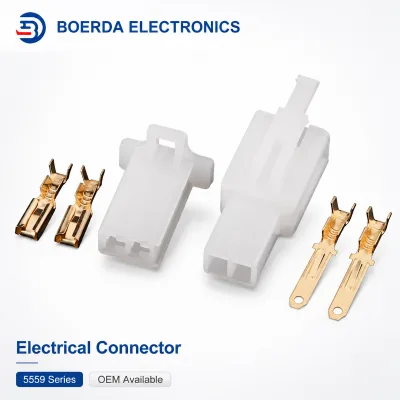 2 Pin Automotive Connector Housing DJ7021A-2.8-11/21 Plastic Male Female Electrical Connector Shell OEM