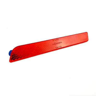 143.9x18mm PMMA Scooter Motorcycle Reflective Reflex Reflectors Tape Design for KM121