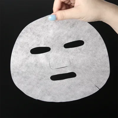 Instant Cooling Eco-friendly Tencel Facial Mask Sheet with Moisturizing & Whitening Dry Use