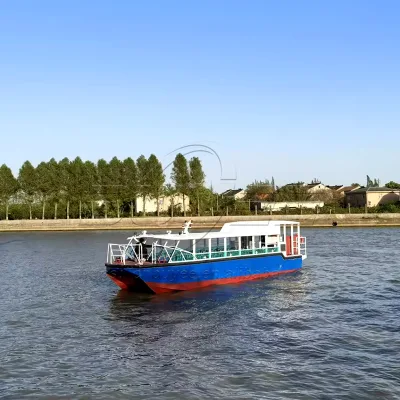 Professional Passenger Boat 12.5m/41ft River /Sea Aluminium Ferry Cruiser 60 Persons Water Taxi Boat