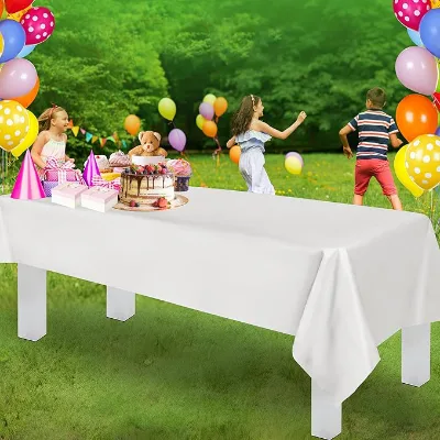 Wholesale Customizable Logo Polyester Tablecloth for Home Parties, Advertising Exhibitions, Trade Shows Table Cloths for Events
