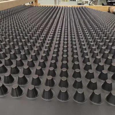 Factory Wholesale Plastic Dimple Drainage Board Plastic Drainage Board for Power Plsnts or Storage Yards