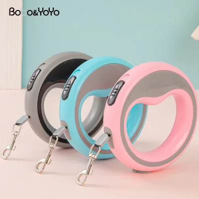 Large Medium Small Dog Fashion Automatic Retractable Leash Quick Release 2.5M Length Outdoor Dog Walking Leashes