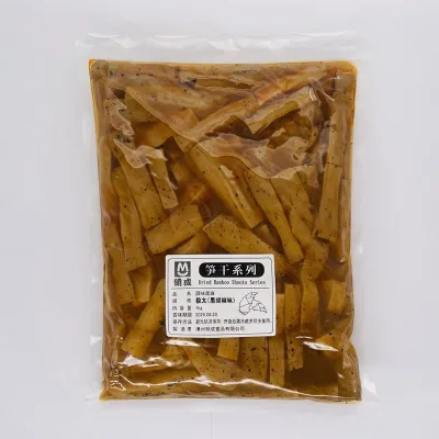 Canned Japanese Dried Seasoned Young Winter Bamboo Shoot Strips Flavored With Soy Sauce for Ramen