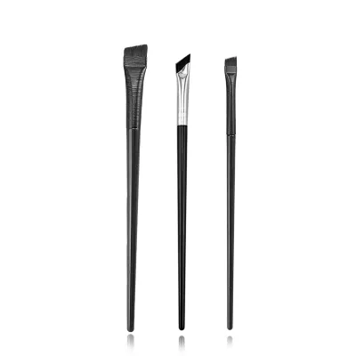 Wholesale Custom Logo Single Makeup Brush Eye Thin Flat Eyeliner Eyebrow Brush Single Makeup Brush