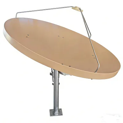 Lightweight Fiberglass Dish Antenna 180cm Ku Band High Efficiency for Home & RV Use