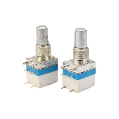 EParthub Rotary Potentiometer with Switch 8mm Single Carbon Film Potentiometer Intercom Potentiometer