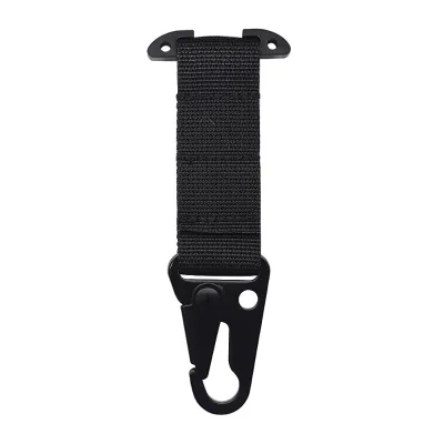 Portable Multi-Function Tactical Belt with Easy Glove Clips for Self-Defense Climbing Casual Outdoor Activities