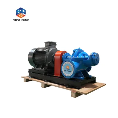 Type Double-Suction Split-Case Pump for High Head and Large Flow for Industrial Engineering Projects by First Pump