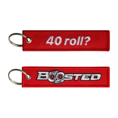 Custom Embroidered High Quality Cloth Keychain Personalized Design Gift for Various Patterns and Styles