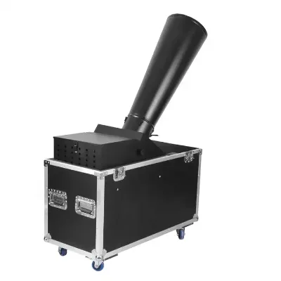 Co2 Cyclone Small Paper Machine DMX Outdoor Celebration Paper Rainbow Confetti Machine Stage Event Party Wedding Club Festival