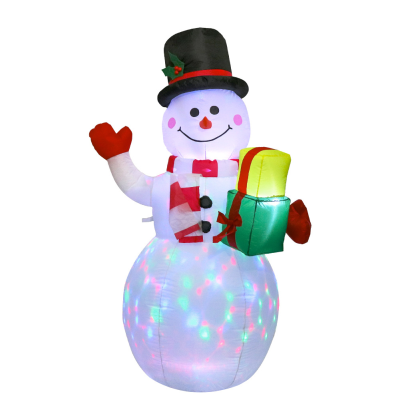 Outdoor Led Custom Snowman Inflatable Doll Snowman Decorative Festival Snowman Decorative Festival Mascot Lighted Inflatable