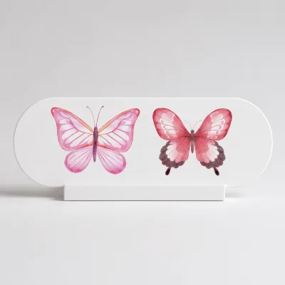 Butterfly Shaped Waterproof Adhesive Band Aid High Quantity Tin Box Pack Cute Decorative Medical Wound Plaster for Safety