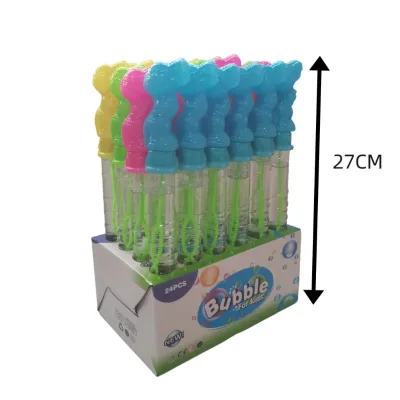 Direct Manufacturer's New Summer Outdoor Kids' Light-Up Mouth Blowing Plastic Toys Cute Animal Bubble Wands Cartoon Electric