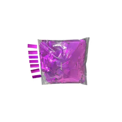 Pink Metallic Confetti 2* 5 CM Customized rectangle gold confetti Paper Party Throwing Custom Confetti Flame Retardant