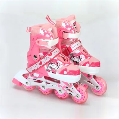 Skate Roller Skate in Line Skate Multifunction Skate 3 in 1 Pink Yellow Red Blue Colors