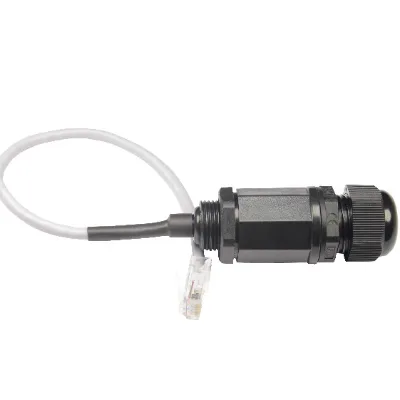 Waterproof Rj45 Female IP68 RJ45 Waterproof Connector Cat5e