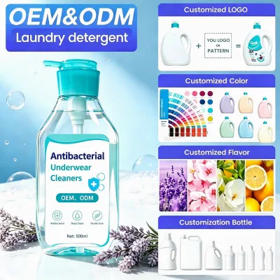 Underwear Laundry Detergent Liquid Gentle Formula Stain Remover for Women Intimate Clothes Underwear Lingerie Washing Liquid