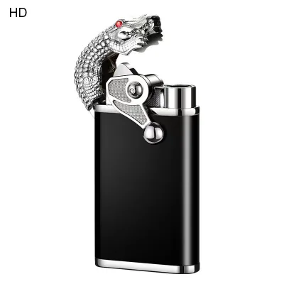 New Design Croc Double Flame 2.0 Lighter Custom logo Wholesale Lighter Straight Flame Custom logo Torch Lighters