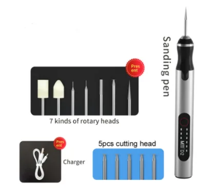 MaAnt D2 Intelligent Charging Grinding Pen Polishing Grinding Cutting Drilling Carving Disassembly Face Lattice Cutting Tools