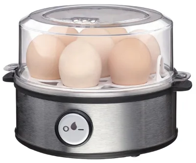 Hot Sale Stainless Steel Egg Cooker Egg Bolier Steamer for 7 Eggs