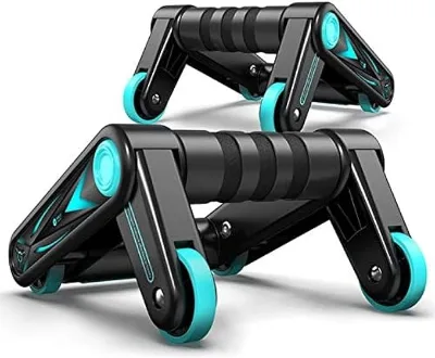 Multi-Function ABS Exercise Wheel Belly Roller 2 in 1 Pro Convertible for Male and Female Belly Wheel Bending Bracket Training