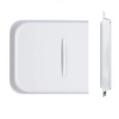 OEM Replacement White UV Resistant 12" RV Screen Door Slide Panel and Slide Stop Fits RV Camper Travel Trailer Private Label