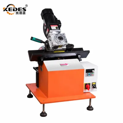Portable Desktop Steel Plate Chamfer Machine, Self-propelled Edge Beveling for Shipyard Metal Structure Weld Prep Work