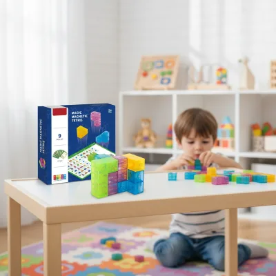 Intelligence Cube Puzzle Toy (with Challenge Cards)