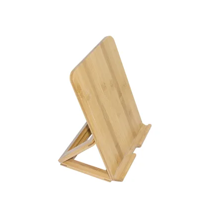 Bamboo Adjustable pad Stand Customized Bamboo pad or Book Holder