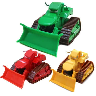 Diecast Toy Vehicles Model Cars Bulldozer Autoart Diecast Alloy Cartoon Car Build Model Metal