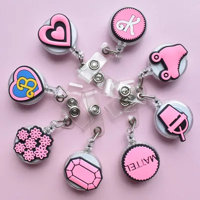 Wholesale Rotatable Id Name for Doctors Work Card Holder Accessories Medical Staff Employee Custom Nurses Badge Reel
