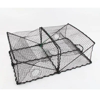OEM Factory Folding Fishing Wire Mesh Crab Trap