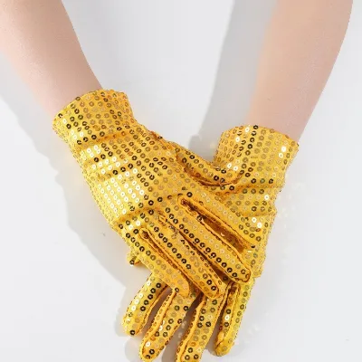 Festive Sequin Gloves Adult Dance Nightclub Masquerade Party Gloves