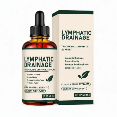 OEM/ODM Lymphatic Drainage Drops for Immune & Lymph System Liquid Supplement for Women & Men Lymphatic Support