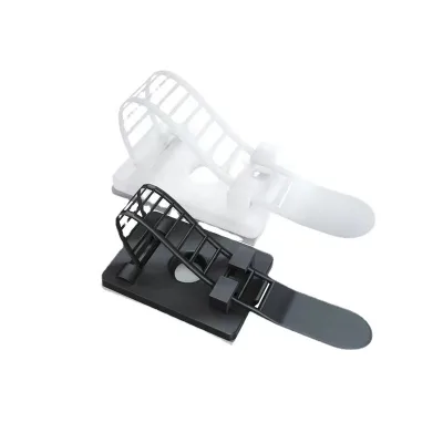 Self Adhesive Cable Clips Tie Mount Wire Clamp Adjustable Fasten Organizer Holder