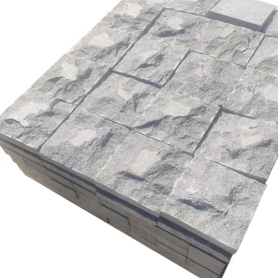 Competitive Price Acid-Resistant G654 Mushroom Stone Wall Panels Granite Facing Stone