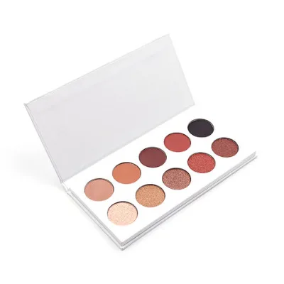 10 color eye shadow 22.5mm pan high pigment matte makeup palette