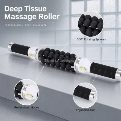 Electric Body Roller Massager for Deep Tissue Therapy