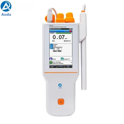 AODA Portable DO Meter Do510t Touch Screen Handheld Digital Dissolved Oxygen Meter Customizable Plastic Material OEM ODM