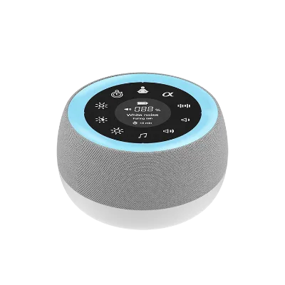 Noise Machine for Sleeping Rain and Thunder Sounds Time Management Natural Sleep Aid Battery Operated Noise Maker