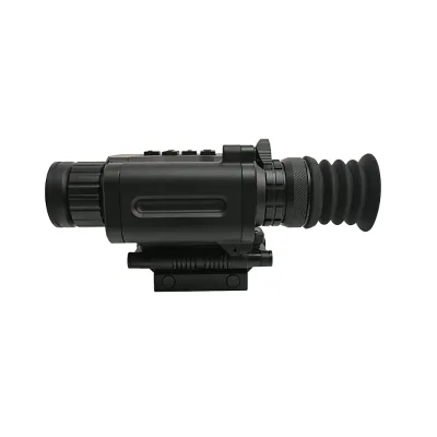 Mounted Monocular Infrared Thermal Imaging Scope with Laser Rangefinder for Day and Night Vision Hunting Tactical Digital Optics