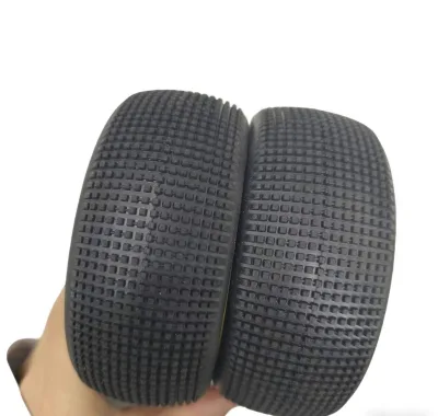 OEM ODM Custom RC Truck Tire Wheel Assembly 17mm Hex 1/8 Scale Rubber Tyres for Off Road Cars