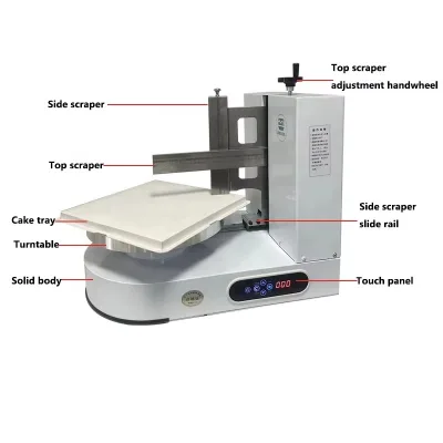 Birthday Cake Automatic Cake Plastering Machine Embryo Touching Machine Baking Equipment Cream Smearing Machine