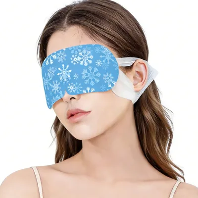 Wholesale Custom Better Sleeping Soothing Eyes Cold Mask Disposable Cooling Mask for Dry Eyes Moisturizing Cold Pad
