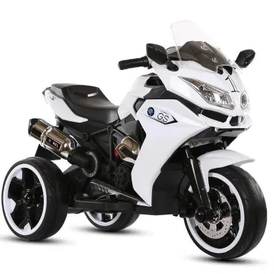 New Popular Children's Electric Toy Motorcycle Trailer with Training Rechargeable Rideable Seated Human Children Driving